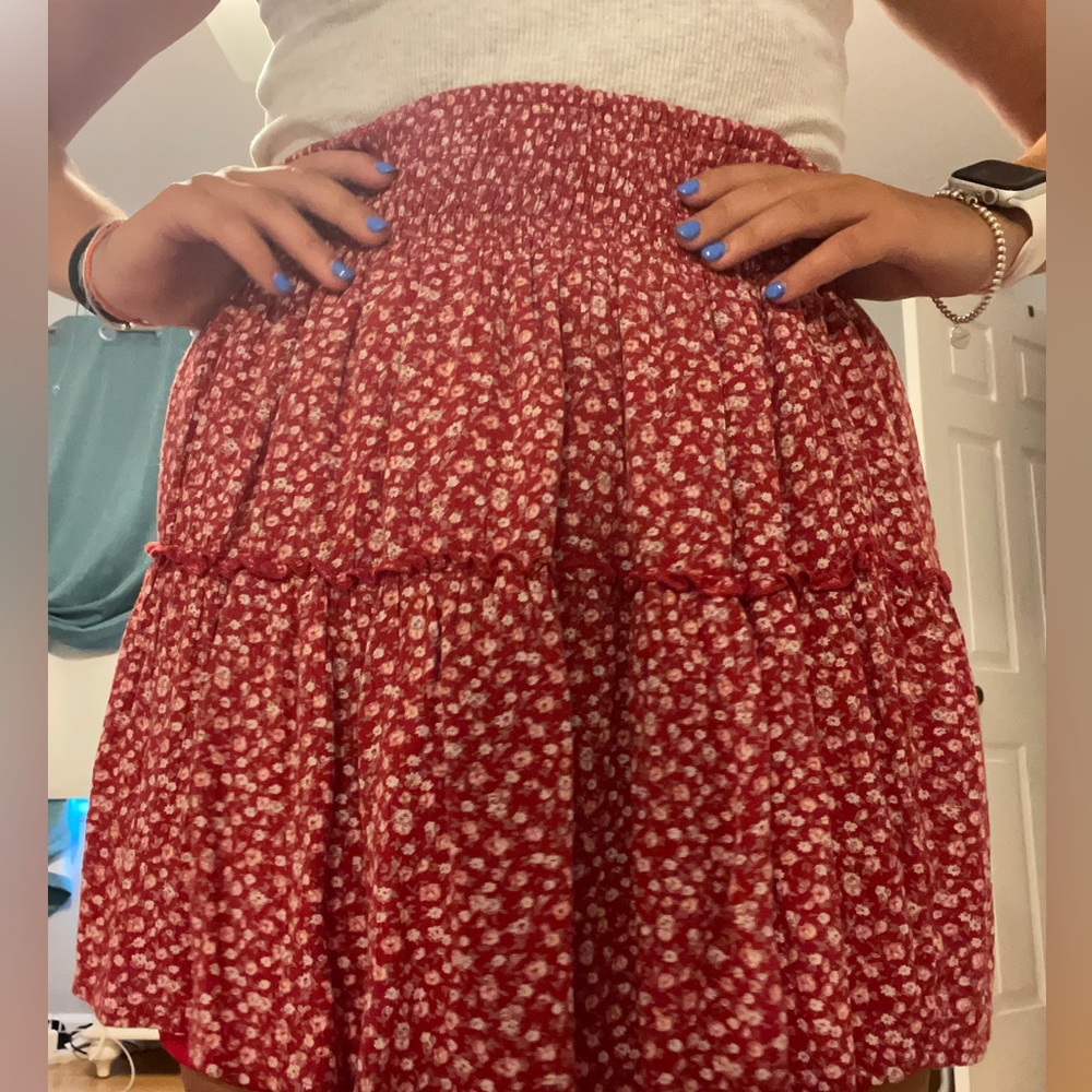 Floral skirt